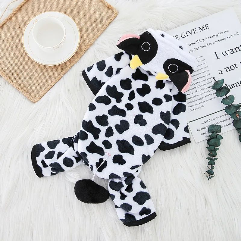 Winter Dog Clothes Warm Fleece Pet Dogs Hoodies Pet Clothes for Small Dogs Chihuahua Puppy Cats Jacket Coat Dog Jumpsuit Costume