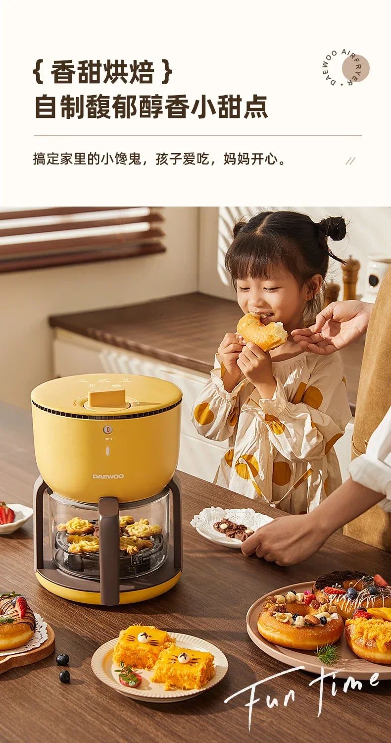 220V Upgrade Your Cooking Experience with Air Fryer: Smart, Multi-functional, and Convenient AG