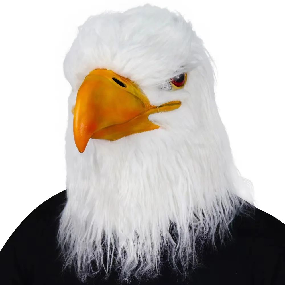 Halloween Costume Yellow Duck Head Party Animal Mask Cosplay Prop Latex Masks Green Fish Mask Funny Duck Bill Realistic Masks