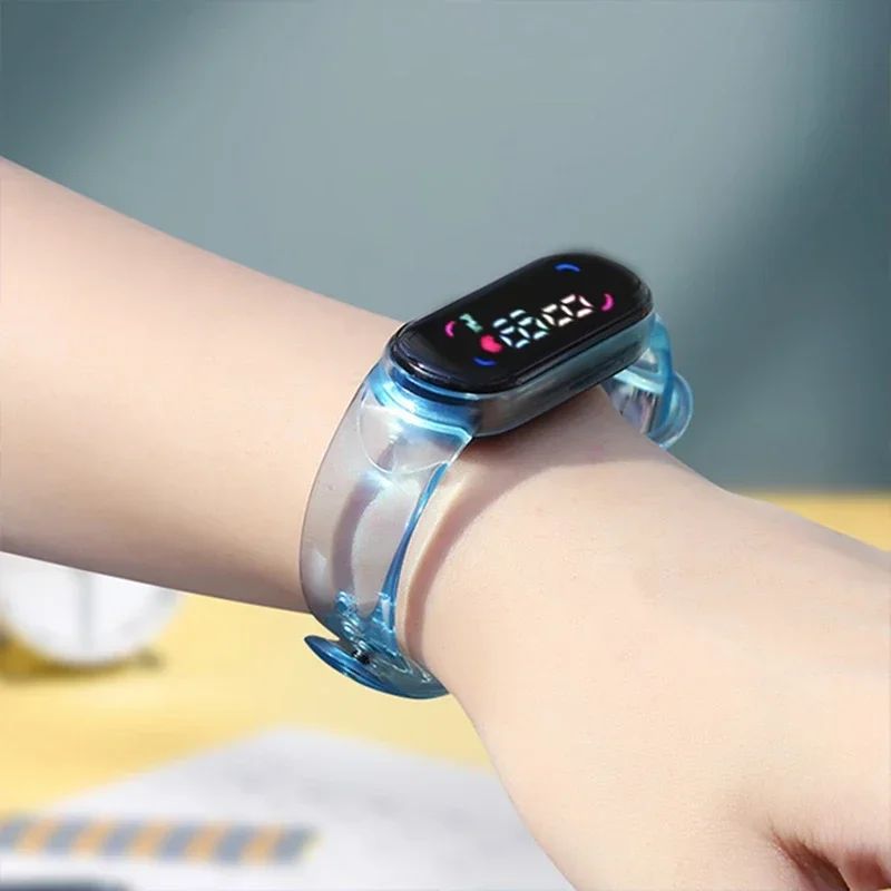 Mario Bros Children's Watches Action Figures Luigi Princess Peach Yoshi Bowser kids Sport Wristband Waterproof Digital Watch Toy