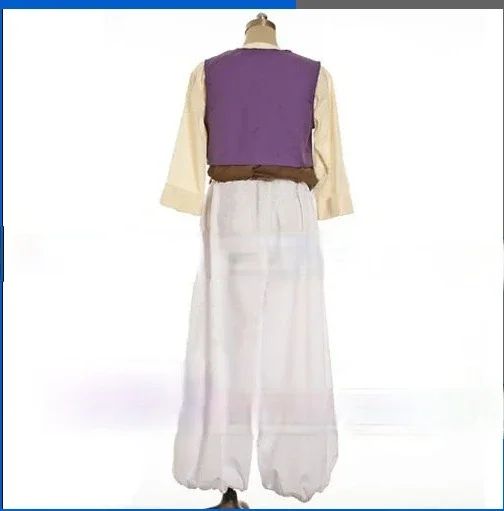 Anime Aladin Mythical Prince for Adults Cosplay Complete Set Clothing Man Dance Party Movie Halloween Cosplay Costume