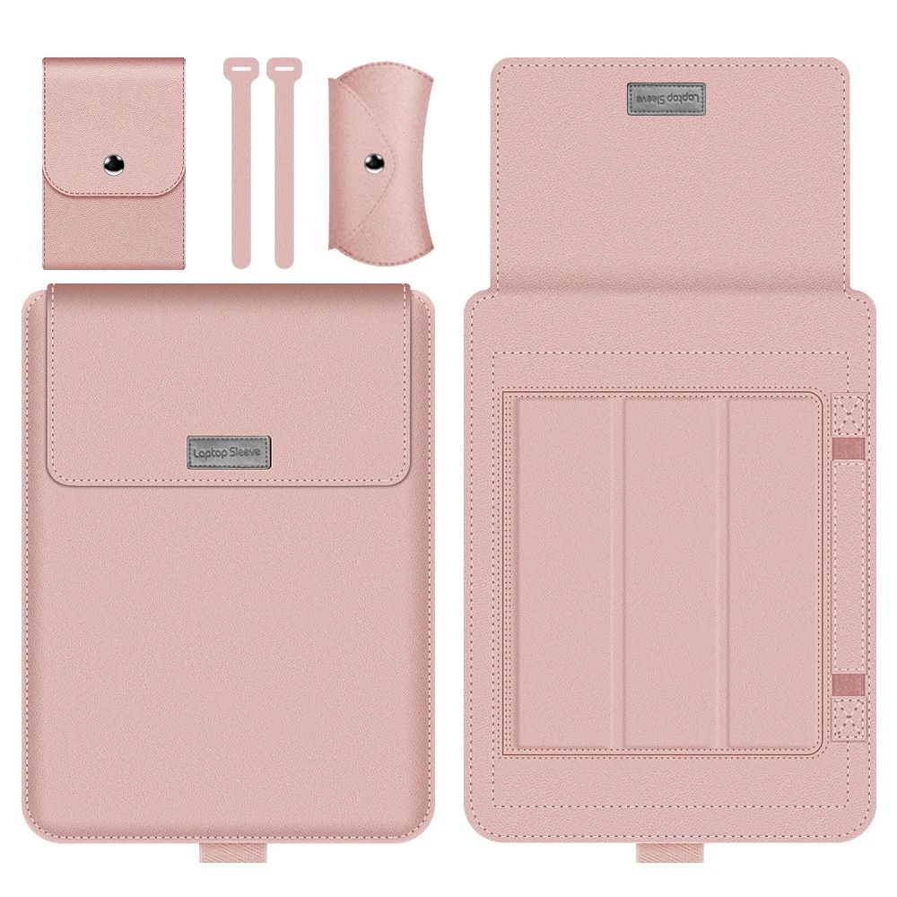 Pu Leather Laptop Sleeve Bag Case For Macbook Air Pro 13 14 16 M3 M2 M1 Notebook Cover For Huawei Dell HP ASUS Lenovo 15 17 Inch