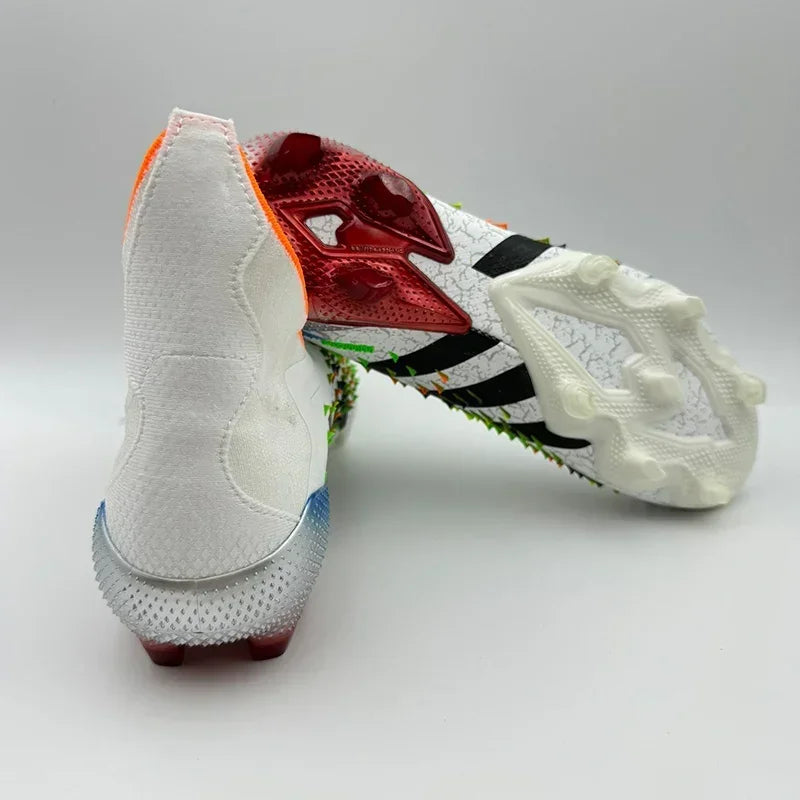 New Men Football Field Boots Professional Original Soccer Shoes Resistant Unisex Comfortable Ankle Cleats Football Shoes Outdoor