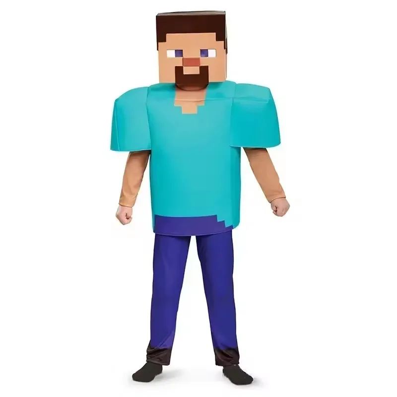 Game My World Role Play Holiday Party Pixel Costume Toy Mc Boys Girls Set Diamond Christmas Gift Stage Costume