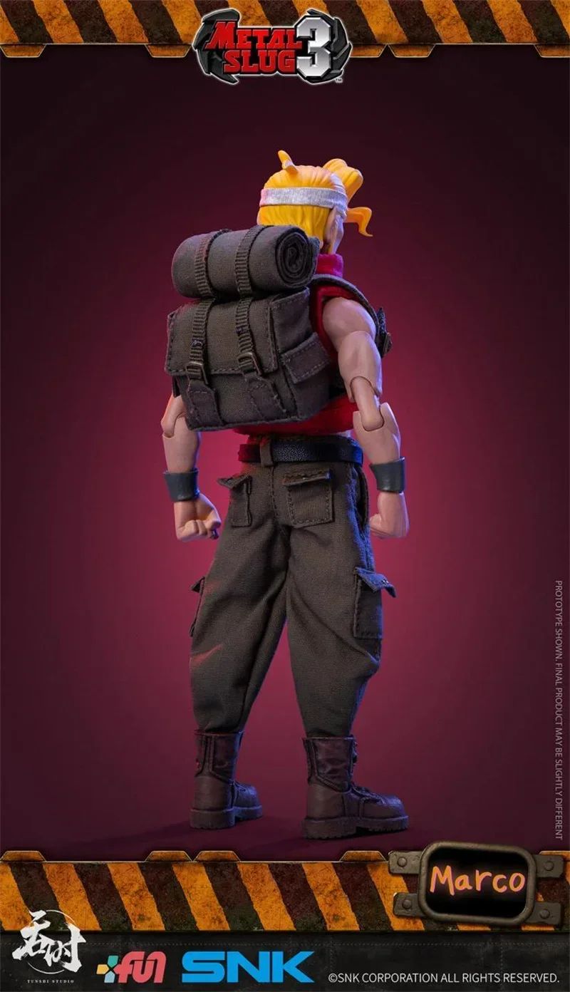 ?IN STOCK?TUNSHI Studio Original SNK Model Official Metal Slug 3 Marco Tarma Clark Still RALF JONES Rebel Soldier 1/12 Mecha Toy