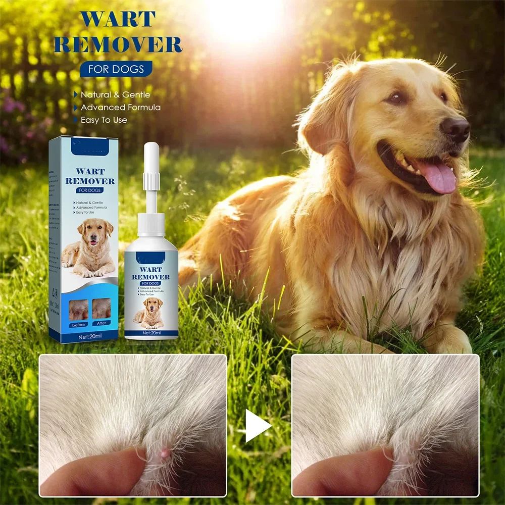 Pet Wart Remover for Dog Cleaning, Removing Granulation Warts, Removing Prickly Monkey Silk, Flat Warts, and Standing Clean