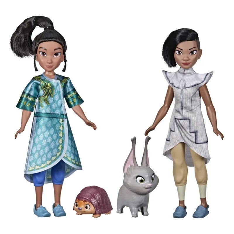 Hasbro Original Disney Raya and The Last Dragon Collection Anime Figure Toy Model Children Toy Boy Girl Birthday Gifts