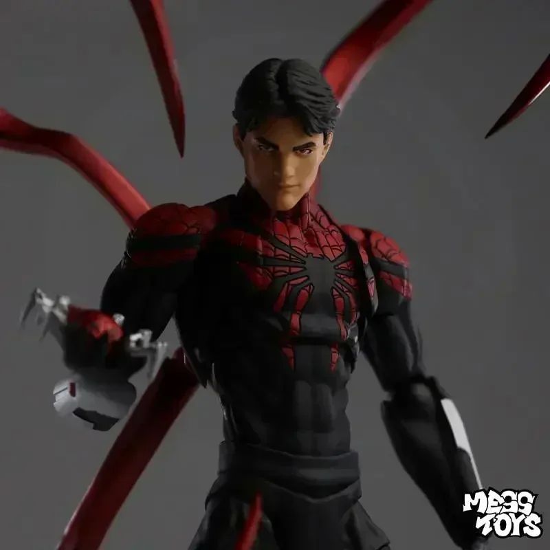 Pre New Mess Toys Superior Spider Man Doctor Octopus Peter Parker Messtoys Spiderman Neighbor Anime Action Figure Gifts Toys