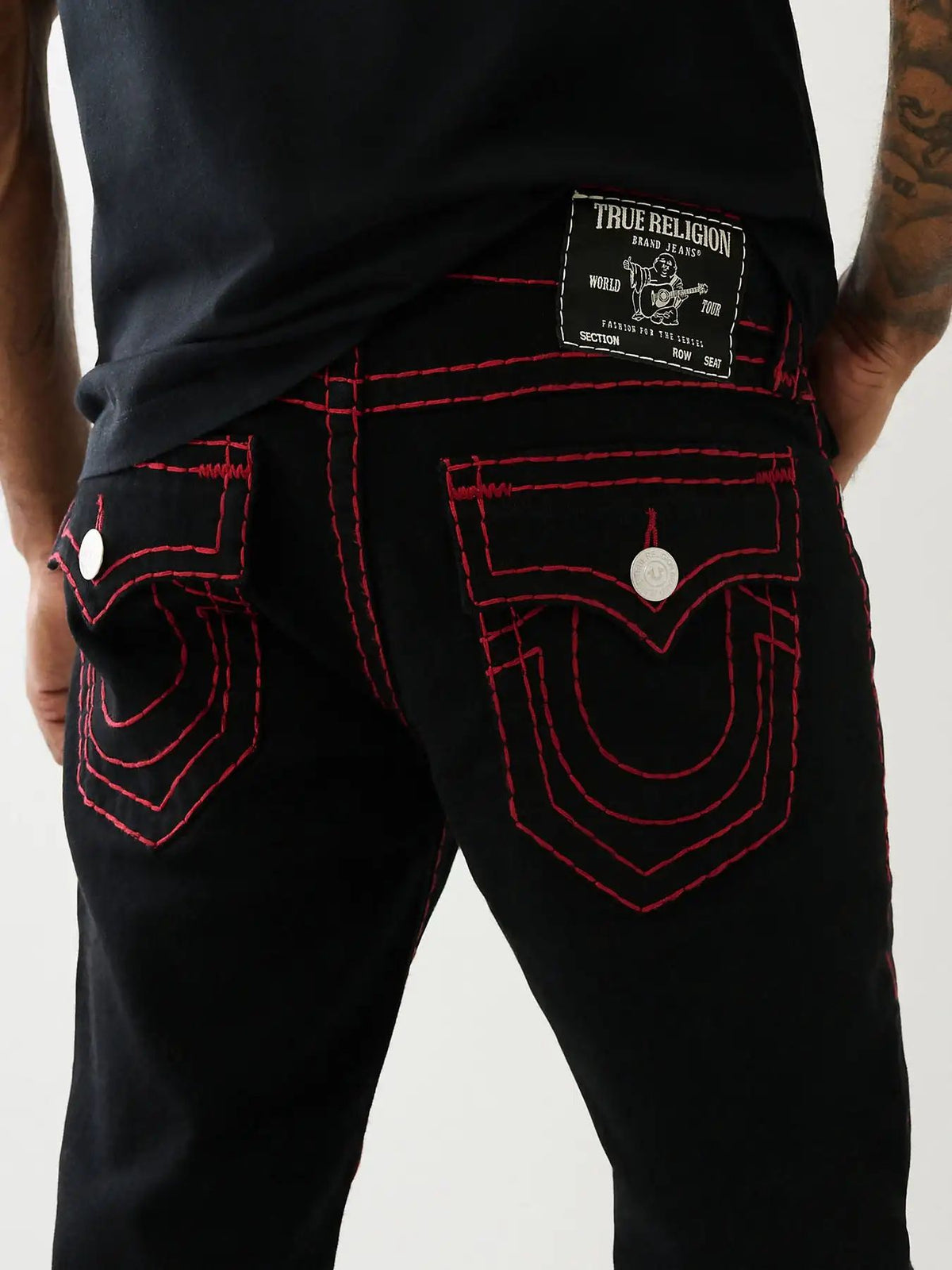 Vintage 2000s Buddha Embroidery Baggy Jeans Woman Gothic Streetwear Harajuku Ripped jeans for women Wide Leg Denim Pants