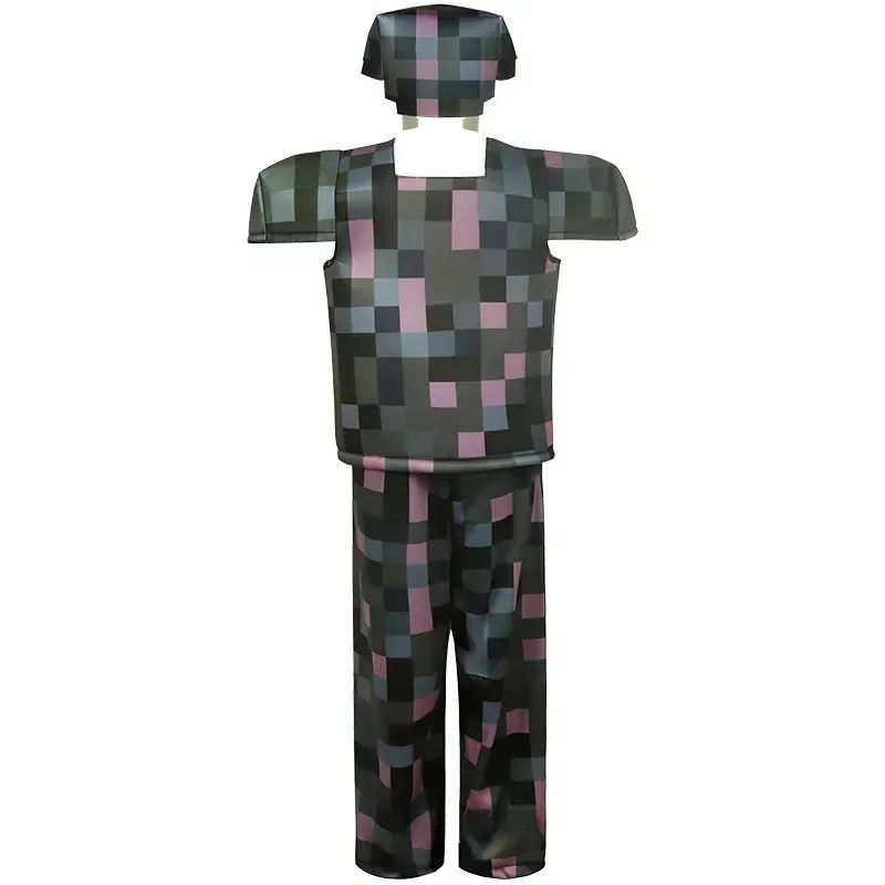 Game My World Role Play Holiday Party Pixel Costume Toy Mc Boys Girls Set Diamond Christmas Gift Stage Costume