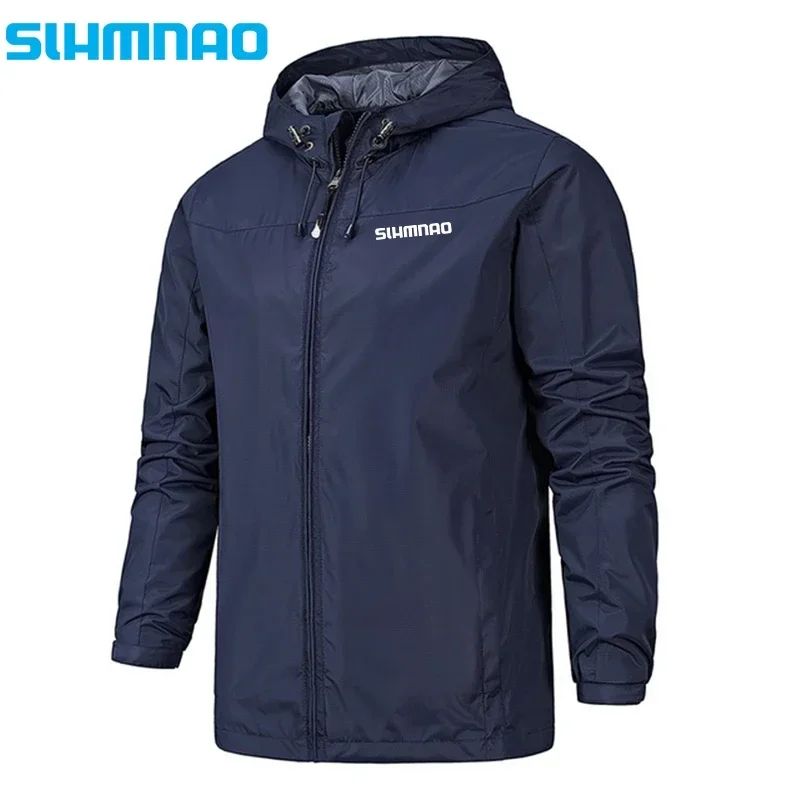 2025Waterproof Fishing Raincoat for Men, Raincoat for Cycling, Windproof Jacket, Mountaineering Clothes, Spring and Autumn Coat