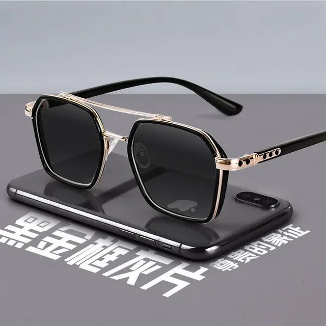 Trendy Sunglasses for Men Professional Day Night Driver Sun Glasses Male Fashion Vintage Eyewear Shades UV400 Protection