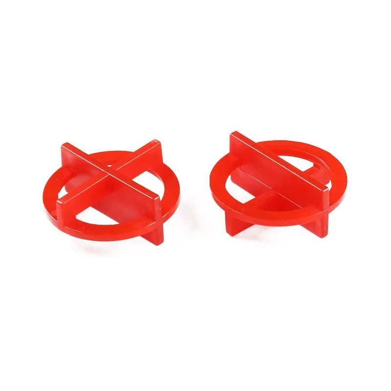 100Pcs Porcelain Tile Spacers Clips Wedge Ceramic Leveling System For Floor Wall Tile Gap Leveling System Construction Tools