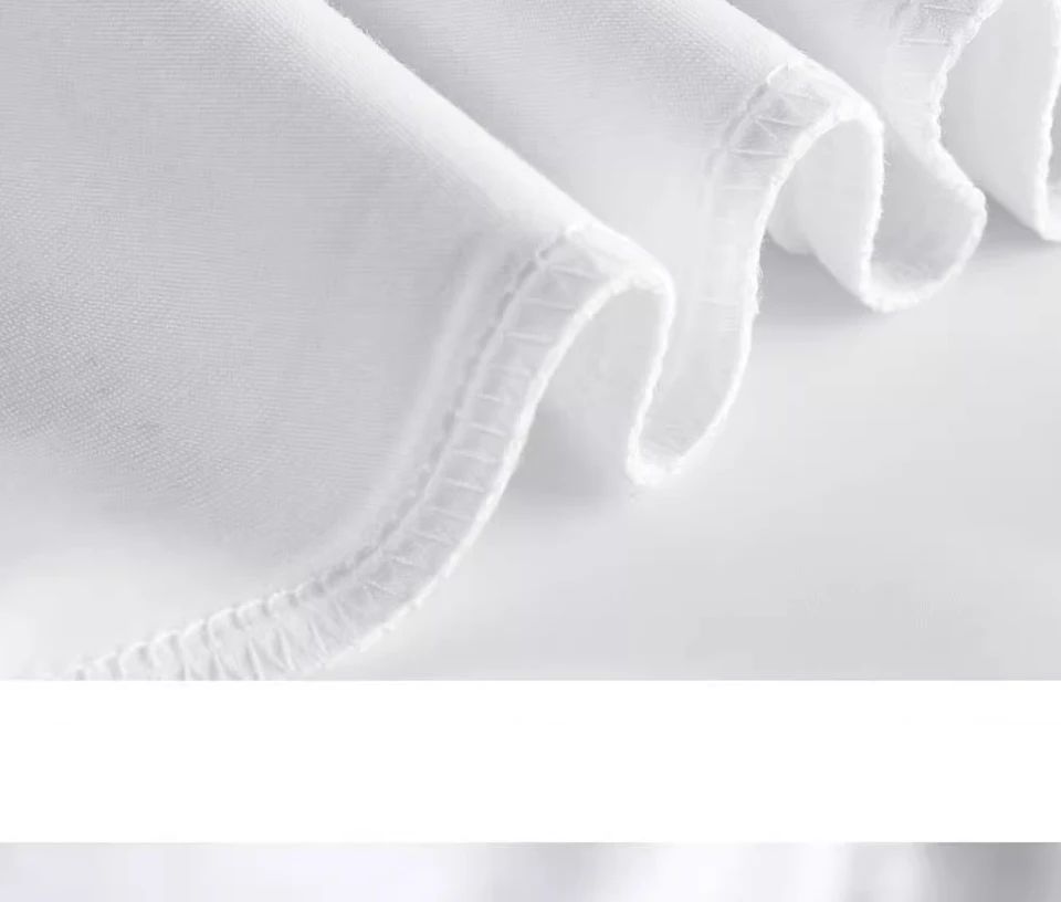 100% pure cotton summer high-end brand men's short sleeve round neck fashionable style half sleeved top breathable T-shirt