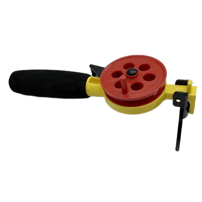 Ackibbik 1pc Ice Fishing Rod with Reel Combo Mini Fishing Pole Trout Walleye Perch Fishing Rod Winter Ice Fishing Accessories