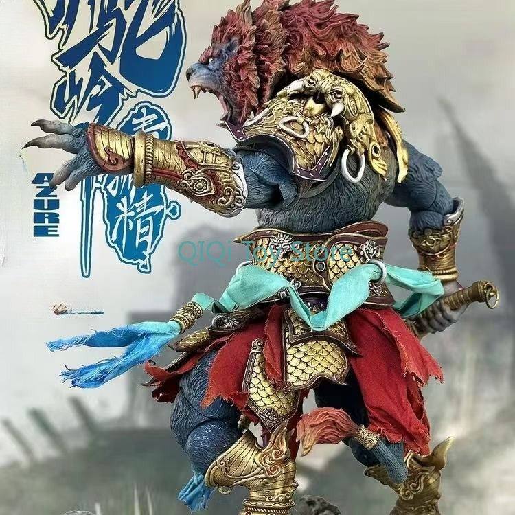 In Stock Mountain and Sea Demon Record Lion Camel Ridge Green Lion Spirit Movable Doll Hand Puppet sk
