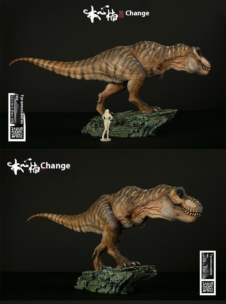 Tyrannosaurus Rex Eternal King Dinosaur Adult and Child Model Toy Figure Desktop Ornament Collection Festival Gift Surprise