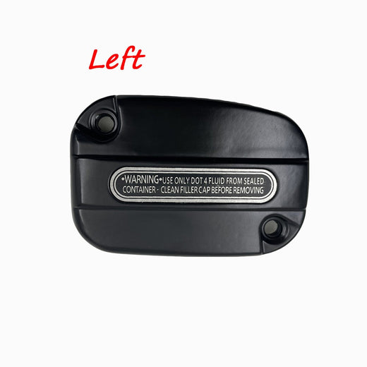 Motorcycle Left Right Brake Master Cylinder Cover pump cap For Harley Glide Touring 2008-24 FLHT FLHR FLHX FLTR V-Rod 2008-2024
