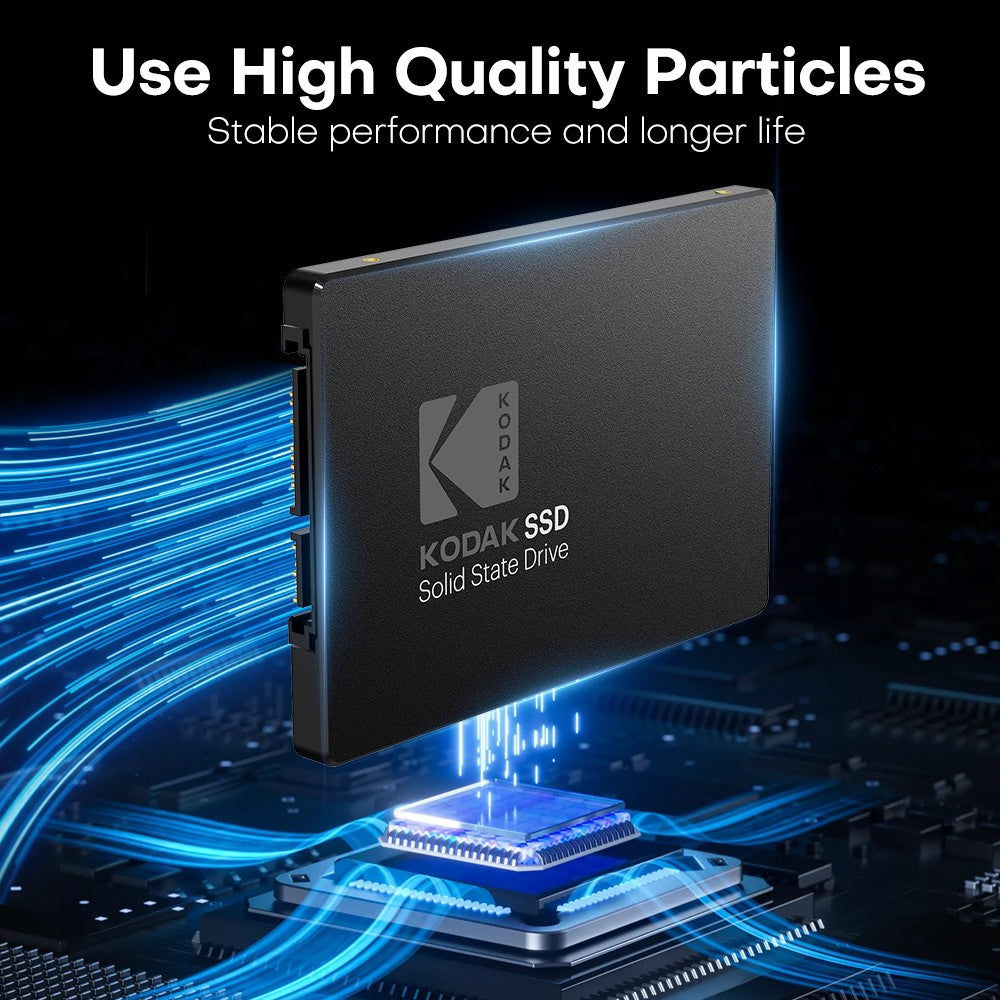 Kodak Ultra SSD 1T Sata 2.5 Inch Solid Disk High Speed 550Mb/s 512/128/256G HD SATA Disk Internal Hard Drive for Laptop Computer