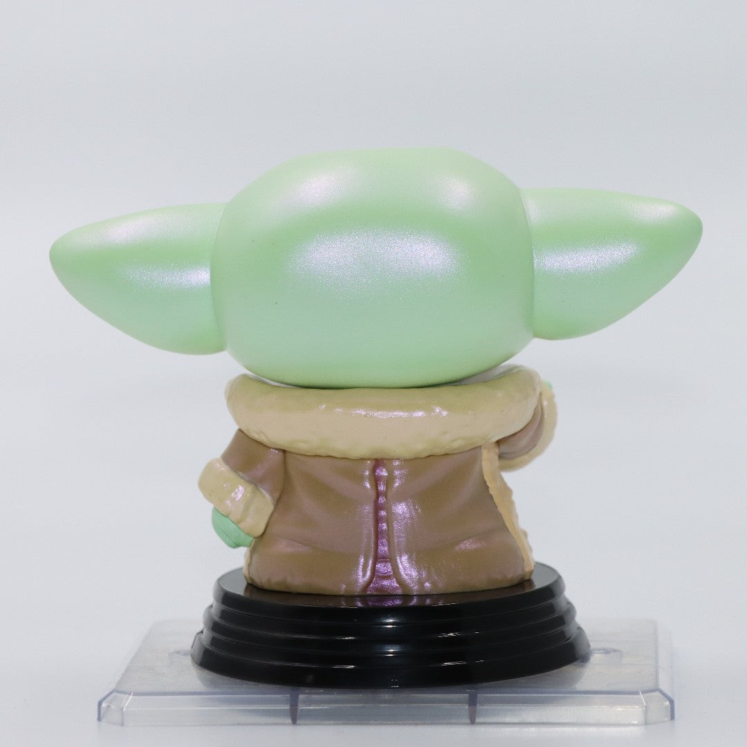 Original Funko Pop Star Wars The Mandalorian Grogu #733 Official Collectible Vinyl Action Figure Desktop Decor Model Toy Gift