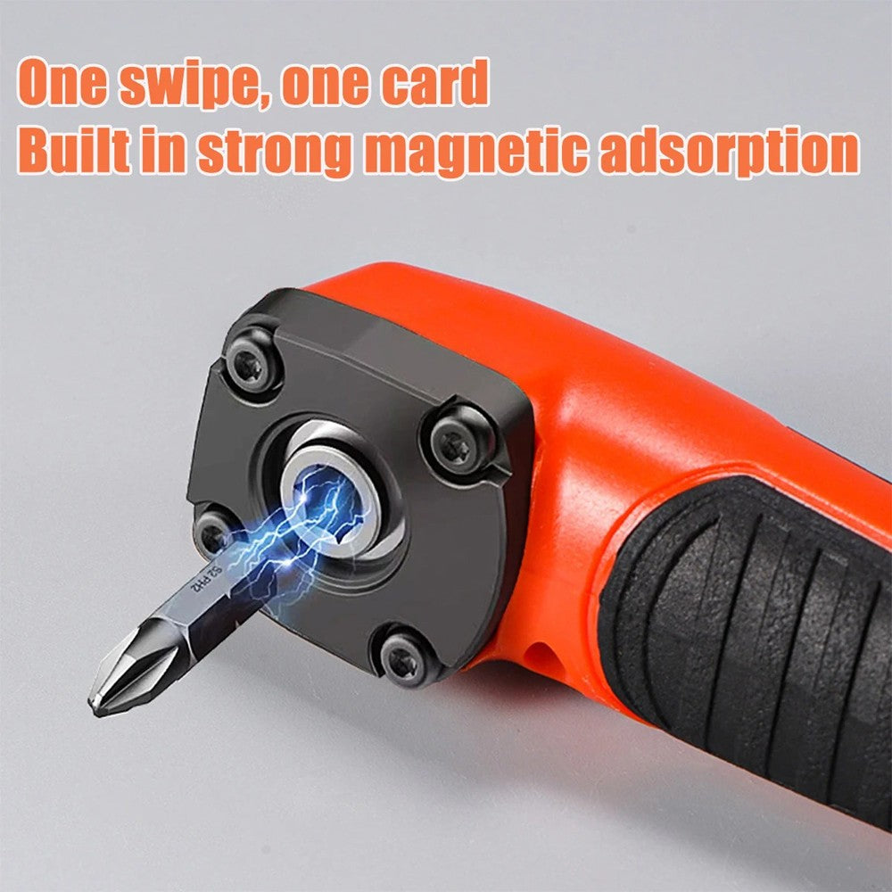 Multifunctional Electric Corner Screwdriver High Torque 90 ° Right Angle Screwdriver Manual Tool Drill Bit Corner Adapter