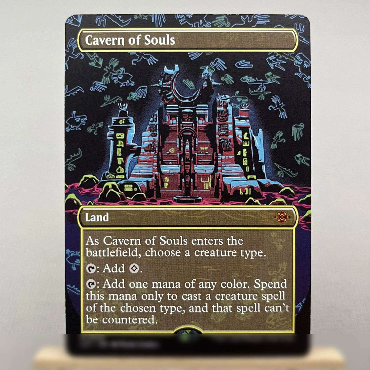 WOT SPG LCC WOE LCI HOLO4-02 TCG Cards for Home Play magical Proxy the Mana Crypt Rhystic Study Lord of Underworld gather
