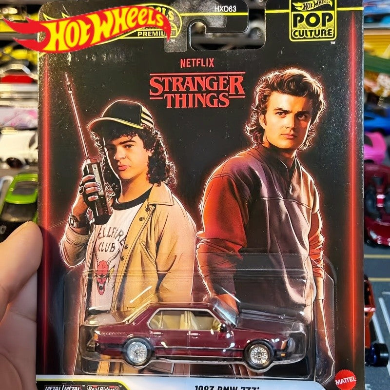 Hot Wheels 1/64 Entertainment Culture Series Nissan Skyline Stranger Things Bmw Lincoln Alloy Die-Cast Car Models Gifts Toy