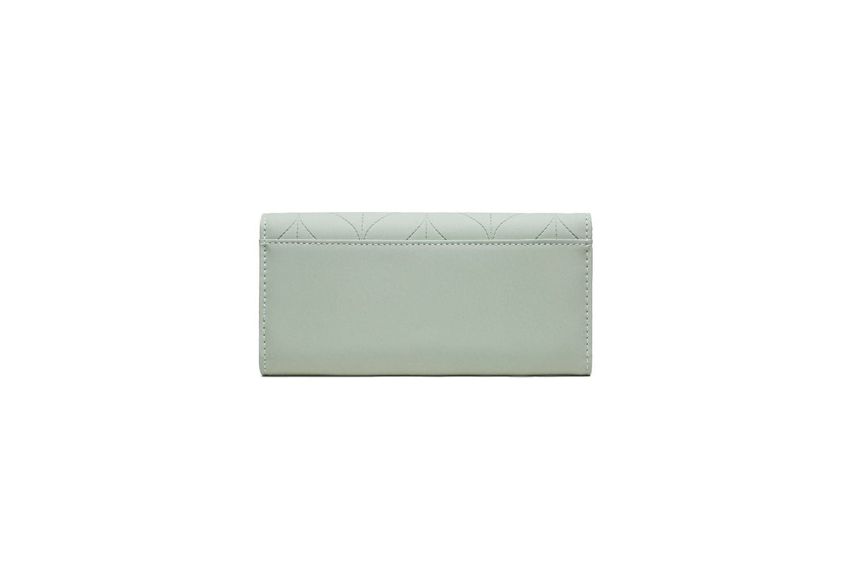 PU Fashion Long Women's Wallet Fashion Buckle New Handbag Large Capacity Fresh Wallet Wallet