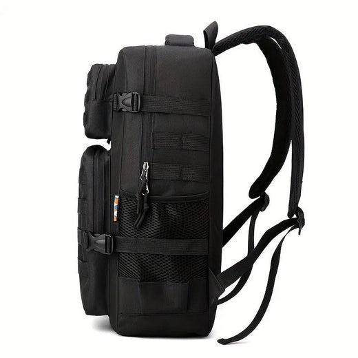 Tactical Backpacks Men's Camouflage Backpack, Hiking And Camping Backpack, LargeCapacity Multi-layer Outdoor Sports Backpack