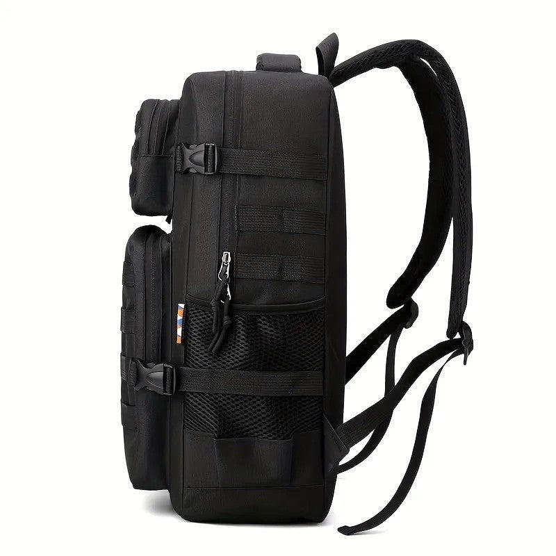 Tactical Backpacks Men's Camouflage Backpack, Hiking And Camping Backpack, LargeCapacity Multi-layer Outdoor Sports Backpack