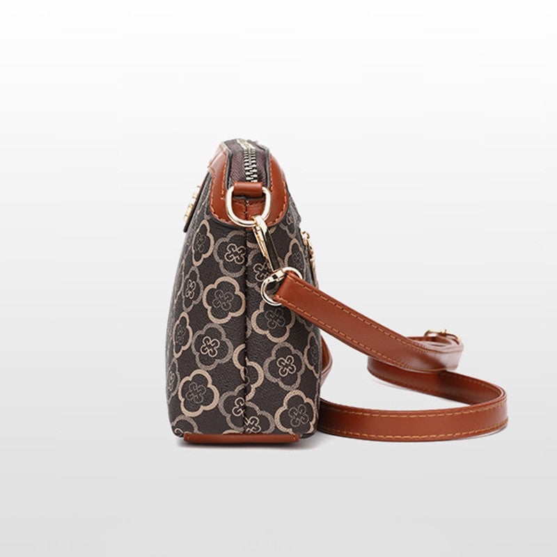 High Quality PU Leather Shoulder Bags Women Small Crossbody Bag Luxury Handbag Lady Messenger Bag Simple Shell Phone Satchels