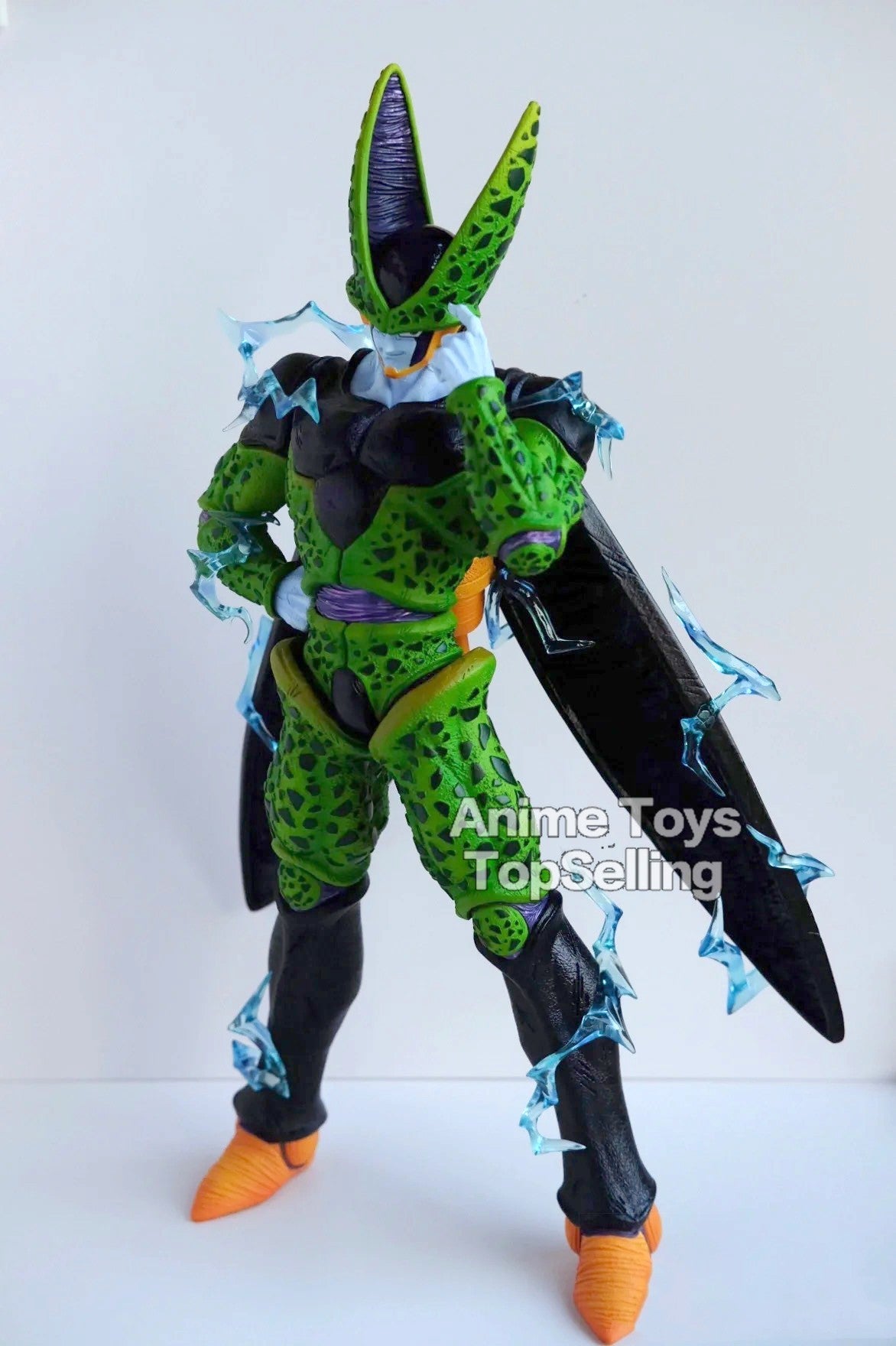 35cm/13.7in Anime Dragon Ball Z Figure Explosion Cell Figure PVC Collectible Model Toys Gifts