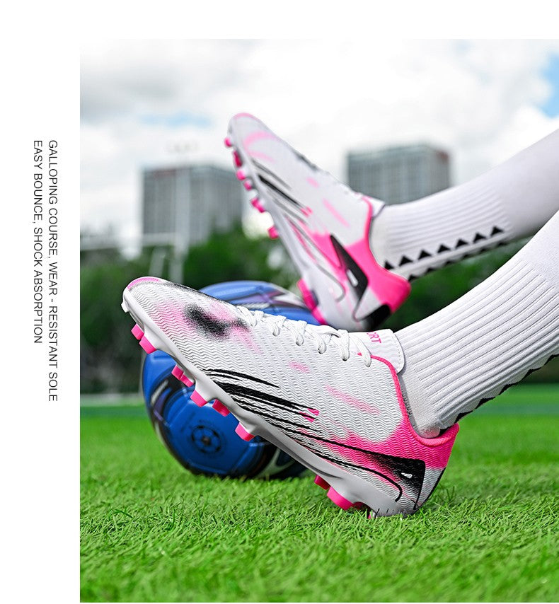 New Men's Soccer Shoes Cleats Non-Slip Training FG Football BootsTop Quality Sneakers Wholesale Drop Shipping Unisex Adult 2025