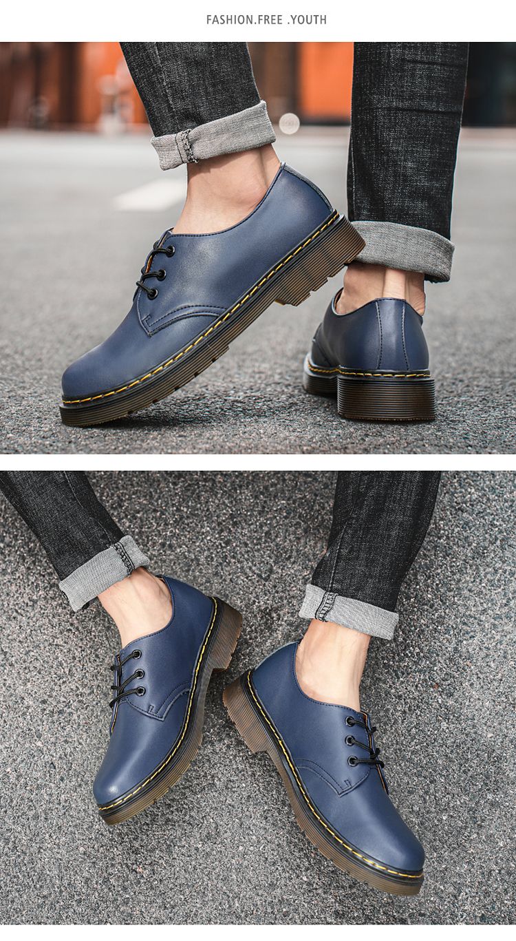 Men's genuine leather formal shoes work shoes classic business casual leather shoes fashionable women's shoes plus size shoes