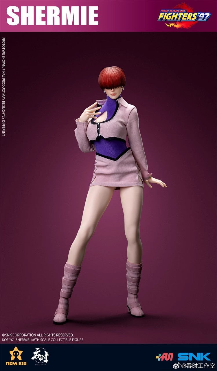 1/12 Genuine King Of Fighters 97 SNK SHERMIE Ts-Xxz-008 Terry Terryberg Action Figures Yagami Yuri Sakazak Collection Model Toy