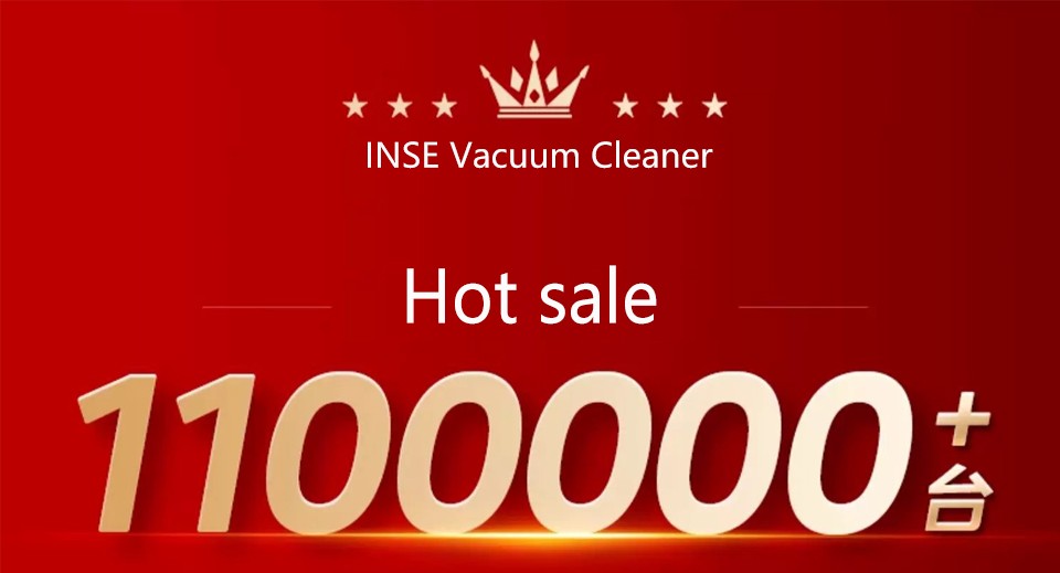 INSE N3S Cordless Vacuum Cleaner 6-in-1 Rechargeable Powerful Handheld Stick Vacuum with 2200mAh Battery for Carpet Hard Floor