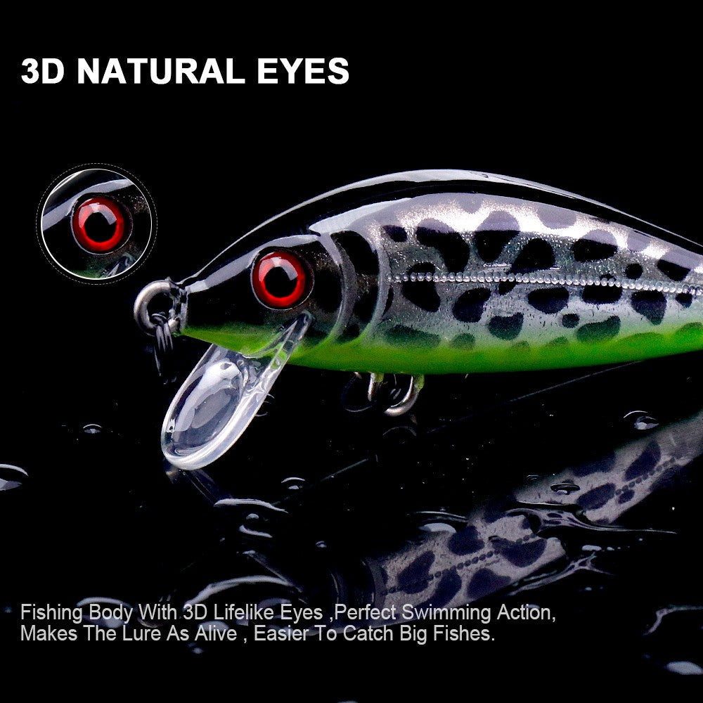 TREHOOK Jerkbait for Bass Trout Pike Sinking Minnow Fishing Lure 50mm 5g Hard Bait Wobblers Crankbait Artificial Fishing Tackle