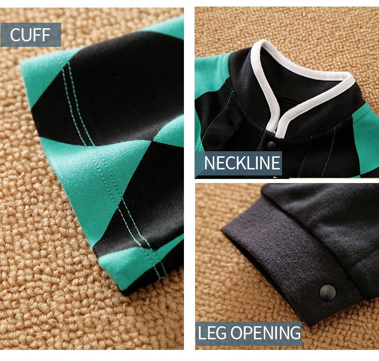 Newborn Baby Anime Cape Style Children Long Sleeve Cotton Bodysuit, Cute Kids Boys Girls Romper