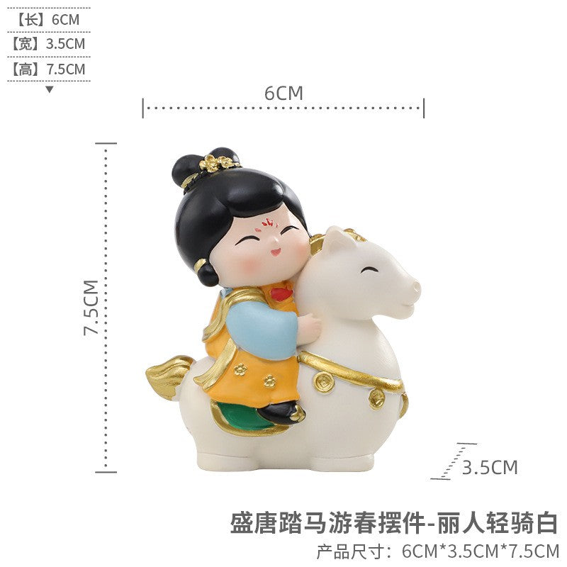 National trend creative desktop ornaments home decoration handicrafts office stress-relieving dolls cultural and creative gifts