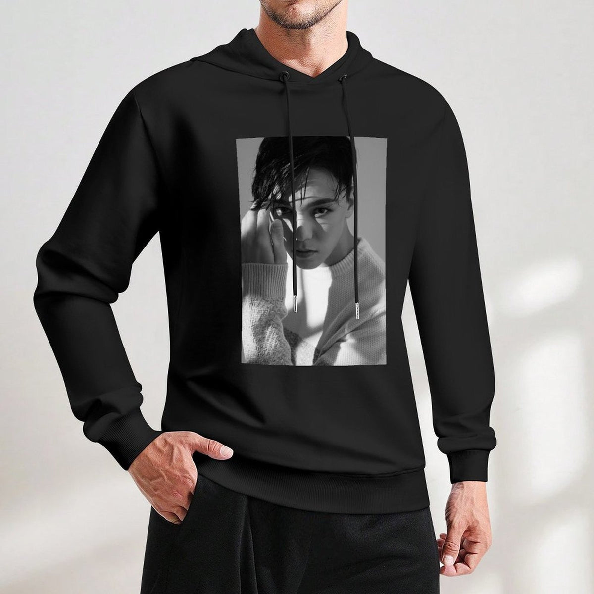 Vernon Hoodie men's sweat-shirt korean style clothes blouse korean clothes oversized hoodie