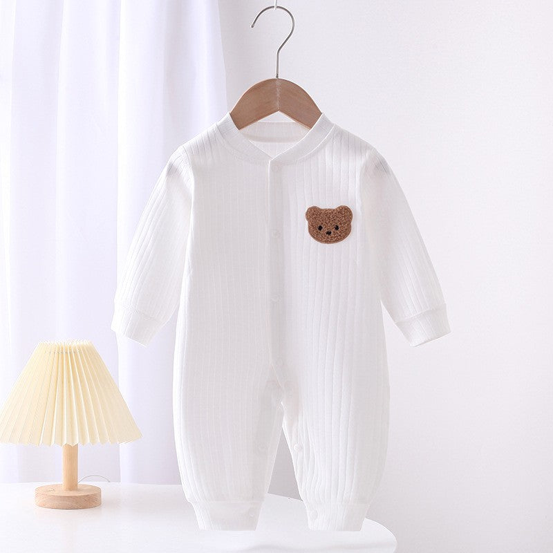 2025 New Infant Baby Girls Boys Knitted Jumpsuit Toddler Baby Girl Boys Long Sleeved Knitting Romper Children Clothes