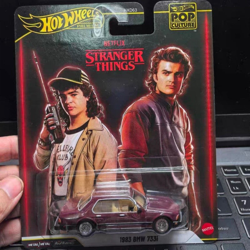 Hot Wheels 1/64 Entertainment Culture Series Nissan Skyline Stranger Things Bmw Lincoln Alloy Die-Cast Car Models Gifts Toy