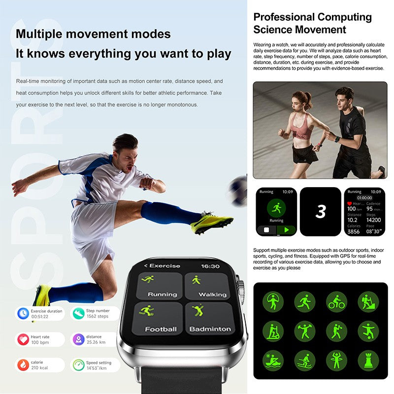 2025 New For Xiaomi Redmi Watch 5 Bluetooth Call GPS Tracking NFC Heart rate IP68 Waterproof Sport Fitness Smart bracelet Unisex