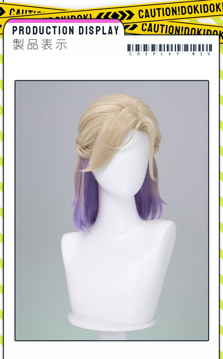 ?Ready for Ship?Idia Malleus Leona Vil Crowley Wig Game Cosplay DokiDoki Men 120cm Long Hair Fiber Idia Halloween Free Wig Cap