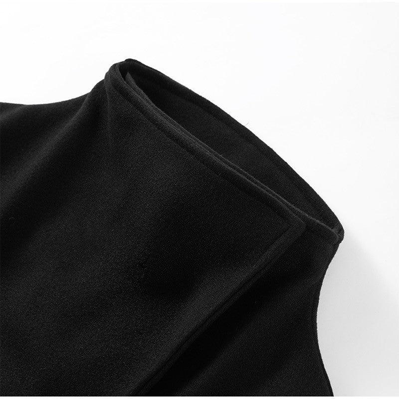Fashion Loose Women's Trench Coat Stand Collar Batwing Sleeve Oversized Long Coats 2025 New Autumn Casual Street Chic Outwear