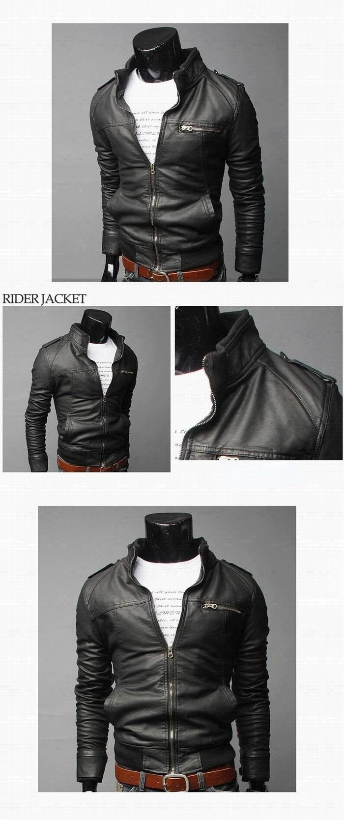 MRMT 2025 Brand New Men's Motorcycle Leather Jacket Slim Men Leather Jacket Outer Wear Clothing For Male Garment Man Jackets