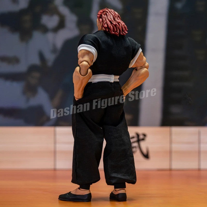 ST Baki Hanma Son Of Ogre Action Figure Hanma Yuujiro Figurine Ko Fighting PVC Collection Anime Yujiro Figures Model Toys Gifts