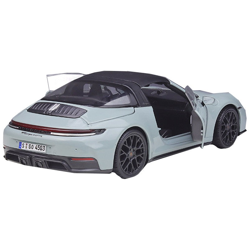 In Stock Maisto 1:18 Porsche 911 Targa 4 Gts (992.2) With Windows Alloy Miniature Diecast Fully Open Model Custom Toys Gifts