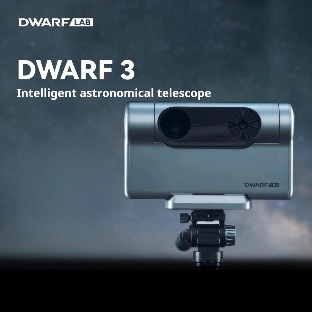 DWARFLAB DWARF 3 Smart Astronomical Telescope, Professional, High Magnification, High Definition, Stargazing, Photography