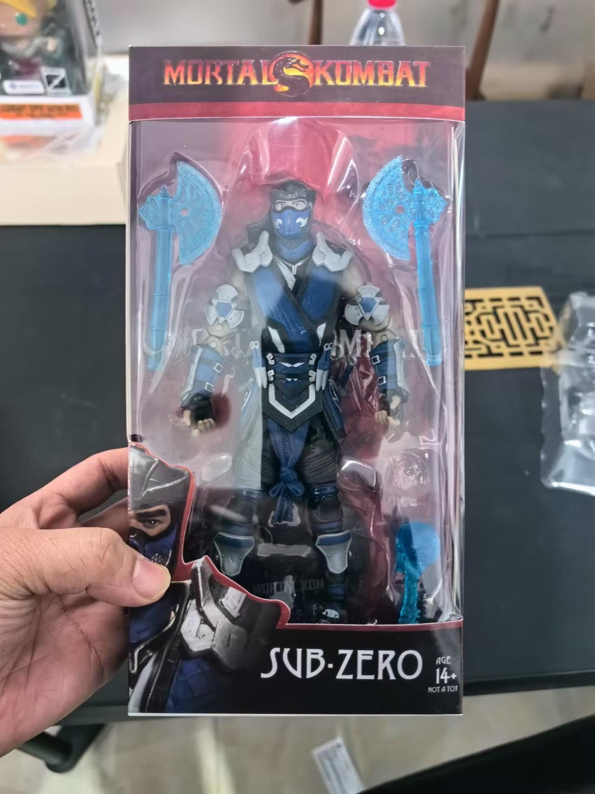 Mortal Kombat Spawn Sub-Zero Scorpion 7" Articulated Action Figure Toys 17cm